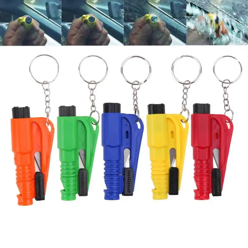 Mini Car Auto Glass Window Breaking Hammer Emergency Rescue Tool with Keychain Seat Belt Knife Cutter
Mini Car Auto Glass Window Breaking Hammer Emergency Rescue Tool with Keychain Seat Belt Knife Cutter