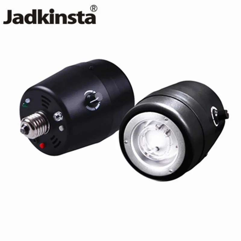 Jadkinsta 100W 120W Mini Mount Wireless Mini Studio Flash Photography with E27 Head Light Socket Holder Portable Studio Flash
Jadkinsta 100W 120W Mini Mount Wireless Mini Studio Flash Photography with E27 Head Light Socket Holder Portable Studio Flash