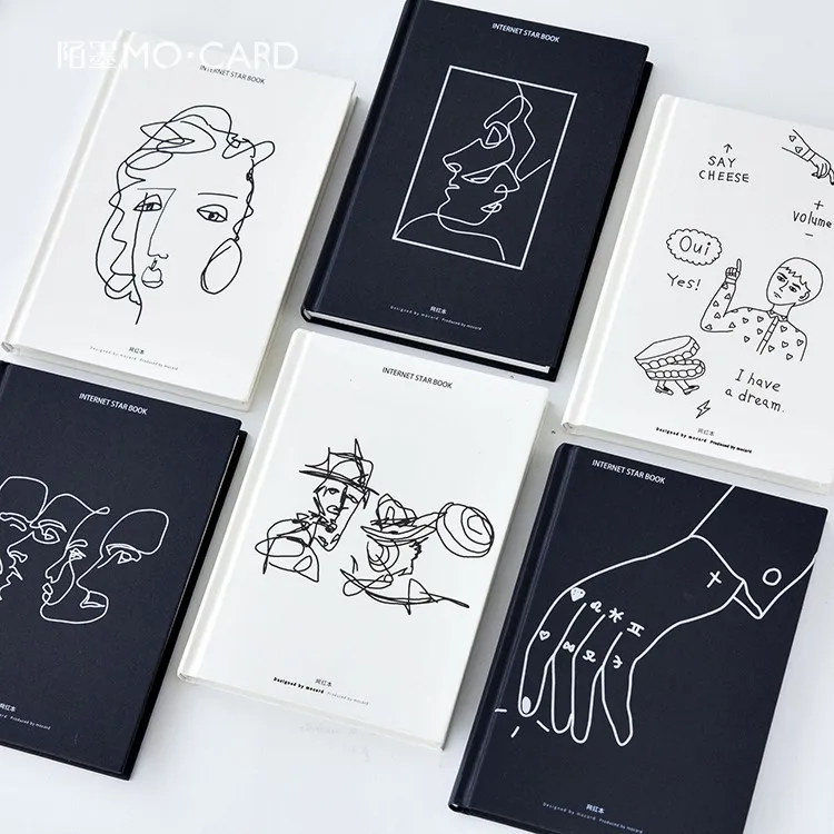 Internet Star Notebook Creative Graffiti Book Cover Planner Journal Diary Book Fashion Travel Notepad School Office Supplies
Internet Star Notebook Creative Graffiti Book Cover Planner Journal Diary Book Fashion Travel Notepad School Office Supplies