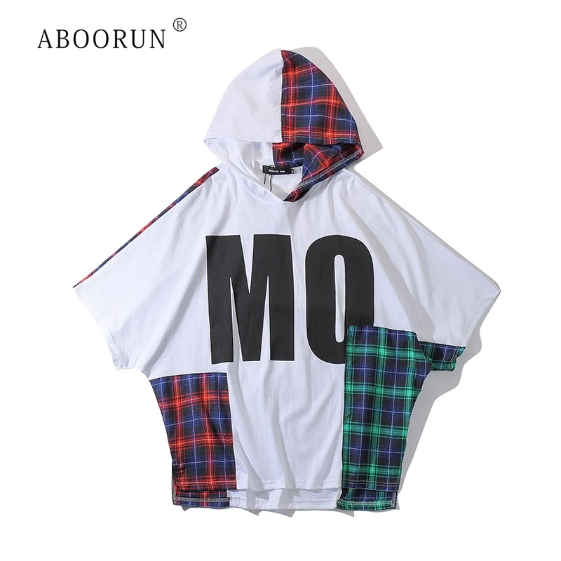 ABOORUN 2019 Plus Size Mens Loose T-Shirts Hip Hop Printed T Shirts Short Sleeve Fashion Patchwork Tees for Male x2420
ABOORUN 2019 Plus Size Mens Loose T-Shirts Hip Hop Printed T Shirts Short Sleeve Fashion Patchwork Tees for Male x2420
