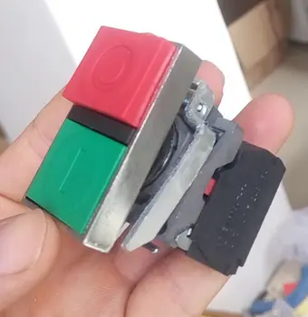 double-headed push button switch XB4-BL8425,1NO+1NC contact blocks,flush green,extended red
double-headed push button switch XB4-BL8425,1NO+1NC contact blocks,flush green,extended red