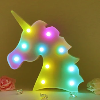 Romantic Lovely 3D Unicorn Night Lights Plastic Marquee Sign baby Led Lamps For Kids Bedroom Party Home Decor Birthday Gifts
Romantic Lovely 3D Unicorn Night Lights Plastic Marquee Sign baby Led Lamps For Kids Bedroom Party Home Decor Birthday Gifts