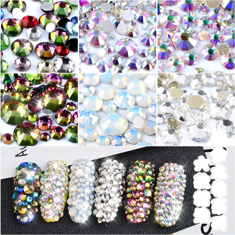 800pcs/Bag Chameleon Nail Rhinestones Egg White Flat-base UV Gel Decoration 3D DIY Flatback Manicure Nail Jewelry
800pcs/Bag Chameleon Nail Rhinestones Egg White Flat-base UV Gel Decoration 3D DIY Flatback Manicure Nail Jewelry