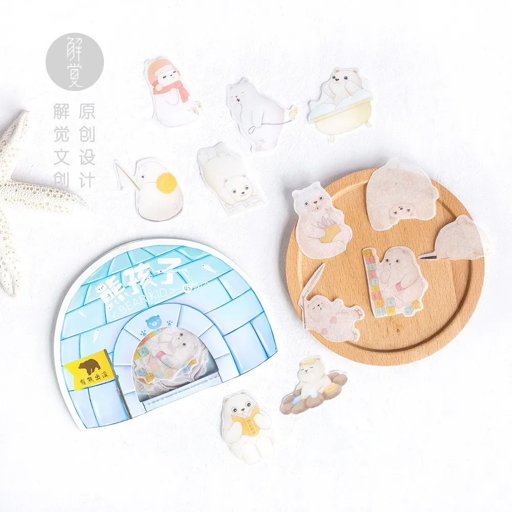 45PCS New Cartoon Cute Bear Child Children Stationery For DIY Albums Scrapbooking Diary Decoration Depicting Stickers
45PCS New Cartoon Cute Bear Child Children Stationery For DIY Albums Scrapbooking Diary Decoration Depicting Stickers