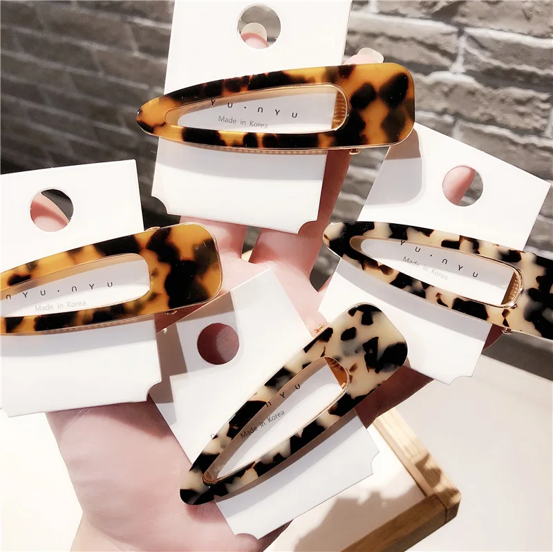 Fashion Acetic acid Hairpins Hair Accessories for Women Girls Edge clips Hair Clips Elegant lady Hair Clips Barrette Headwear
Fashion Acetic acid Hairpins Hair Accessories for Women Girls Edge clips Hair Clips Elegant lady Hair Clips Barrette Headwear