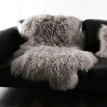 Curly fur Luxurious Real Sheepskin Rug White Genuine Soft Warm Sofa Seat Pad Double Chair Covers Bedside fluffy bed carpet rug
Curly fur Luxurious Real Sheepskin Rug White Genuine Soft Warm Sofa Seat Pad Double Chair Covers Bedside fluffy bed carpet rug