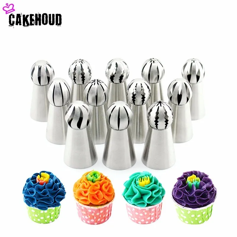 CAKEHOUD 4pc-8pc/set Russian Stainless Steel Cream Cake Decorating Kit Mouth Mouth Biaohua Seamless Welding Torch Pastry
CAKEHOUD 4pc-8pc/set Russian Stainless Steel Cream Cake Decorating Kit Mouth Mouth Biaohua Seamless Welding Torch Pastry
