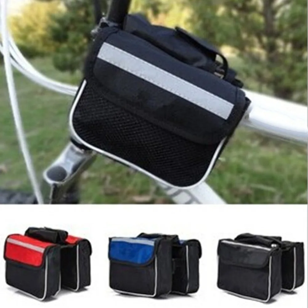 High Quality Mountain Bike Upper Tube Bag Bicycle Small Double Bag 3 Color Front Bag Beam Bag Cycling Equipment
High Quality Mountain Bike Upper Tube Bag Bicycle Small Double Bag 3 Color Front Bag Beam Bag Cycling Equipment