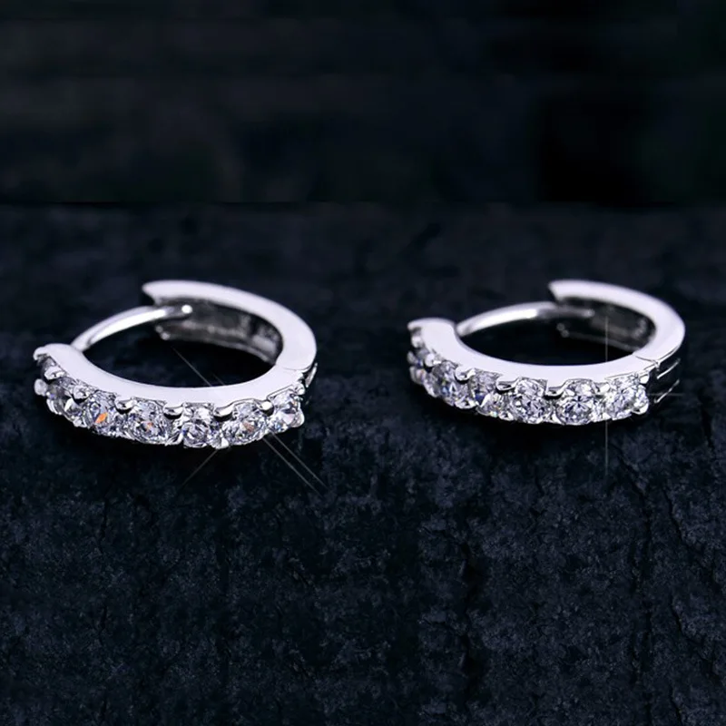 Indian jewelry small cute and silver earrings single row zircon silver jewelry for women stud earrings
Indian jewelry small cute and silver earrings single row zircon silver jewelry for women stud earrings