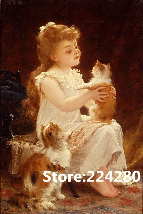 Girl and Cat People Art Needlework,Bricolage DMC Kids Cross stitch kits For Embroidery 14CT Canvas Patterns,DIY Handmade Decor
Girl and Cat People Art Needlework,Bricolage DMC Kids Cross stitch kits For Embroidery 14CT Canvas Patterns,DIY Handmade Decor
