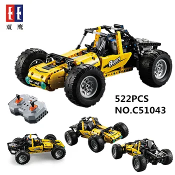 DOUBLE E Vehicle RC Race Buggy Car 522Pcs Technic Building Blocks Hobby Toys Compatible Legoings 8296 8475 42037 Kids Best Gift
DOUBLE E Vehicle RC Race Buggy Car 522Pcs Technic Building Blocks Hobby Toys Compatible Legoings 8296 8475 42037 Kids Best Gift