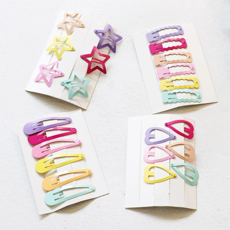 6pcs/set Cute Girls Baby Kids Children Pentagram Love Heart Hair Pin Accessories Slides Snap Hair Clips Gift
6pcs/set Cute Girls Baby Kids Children Pentagram Love Heart Hair Pin Accessories Slides Snap Hair Clips Gift