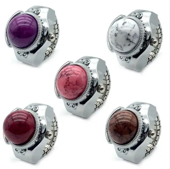 10pcs/lot Finger Watch Rings Stone Multipurpose Flip Watch Ring Elastic Quartz Finger Ring Watch Women Students Gift Wholesale
10pcs/lot Finger Watch Rings Stone Multipurpose Flip Watch Ring Elastic Quartz Finger Ring Watch Women Students Gift Wholesale