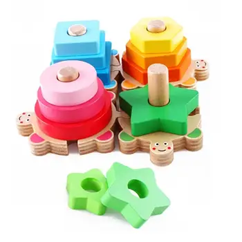 RCtown Wooden Toys Parent-child Game 4 Column Set for Kids Baby Geometry Matching Wooden Building Blocks Developmental zk30
RCtown Wooden Toys Parent-child Game 4 Column Set for Kids Baby Geometry Matching Wooden Building Blocks Developmental zk30