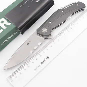 JUFULE OEM R2402 ball bearing flipper Folding 8Cr13MoV Blade Aluminum Handle Camp Hunt Survival Outdoor EDC Tool Kitchen Knife
JUFULE OEM R2402 ball bearing flipper Folding 8Cr13MoV Blade Aluminum Handle Camp Hunt Survival Outdoor EDC Tool Kitchen Knife