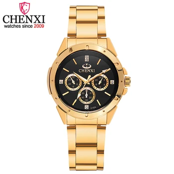 CHENXI Brand Watch Shop Women Golden Quartz Watch Elegant Female Watches Ladies High-Quality Rhinestones Gift Wristwatch
CHENXI Brand Watch Shop Women Golden Quartz Watch Elegant Female Watches Ladies High-Quality Rhinestones Gift Wristwatch