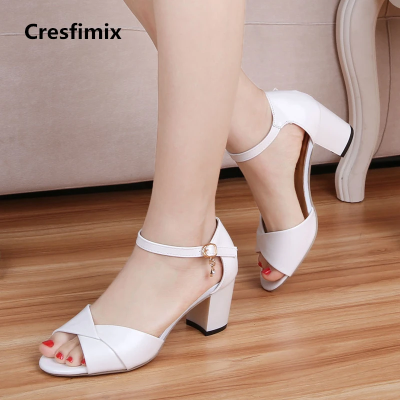 Cresfimix sandalias de mujer women sexy & fashion spring & summer high heel sandals lady casual pink pu leather sandals a820 
Cresfimix sandalias de mujer women sexy & fashion spring & summer high heel sandals lady casual pink pu leather sandals a820