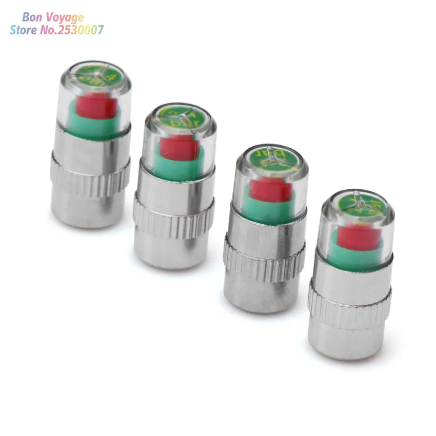 2.4bar Car Wireless Tire Pressure Cap Visual valve cap For Chrysler Aspen Pacifica PT Cruiser Sebring Town Country | Автомобили и