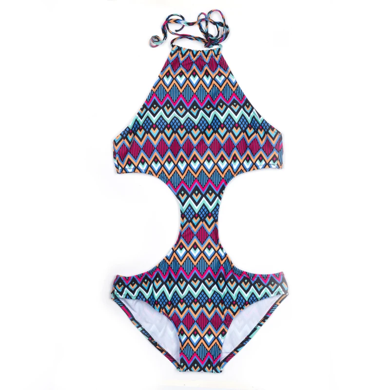 Halter One-piece Swimsuit Hollow Out Summer Sexy Bikini Set Ladies Beach Bathing Suit Swimwear Striped Bikinis Cut Out Bathers
Halter One-piece Swimsuit Hollow Out Summer Sexy Bikini Set Ladies Beach Bathing Suit Swimwear Striped Bikinis Cut Out Bathers
