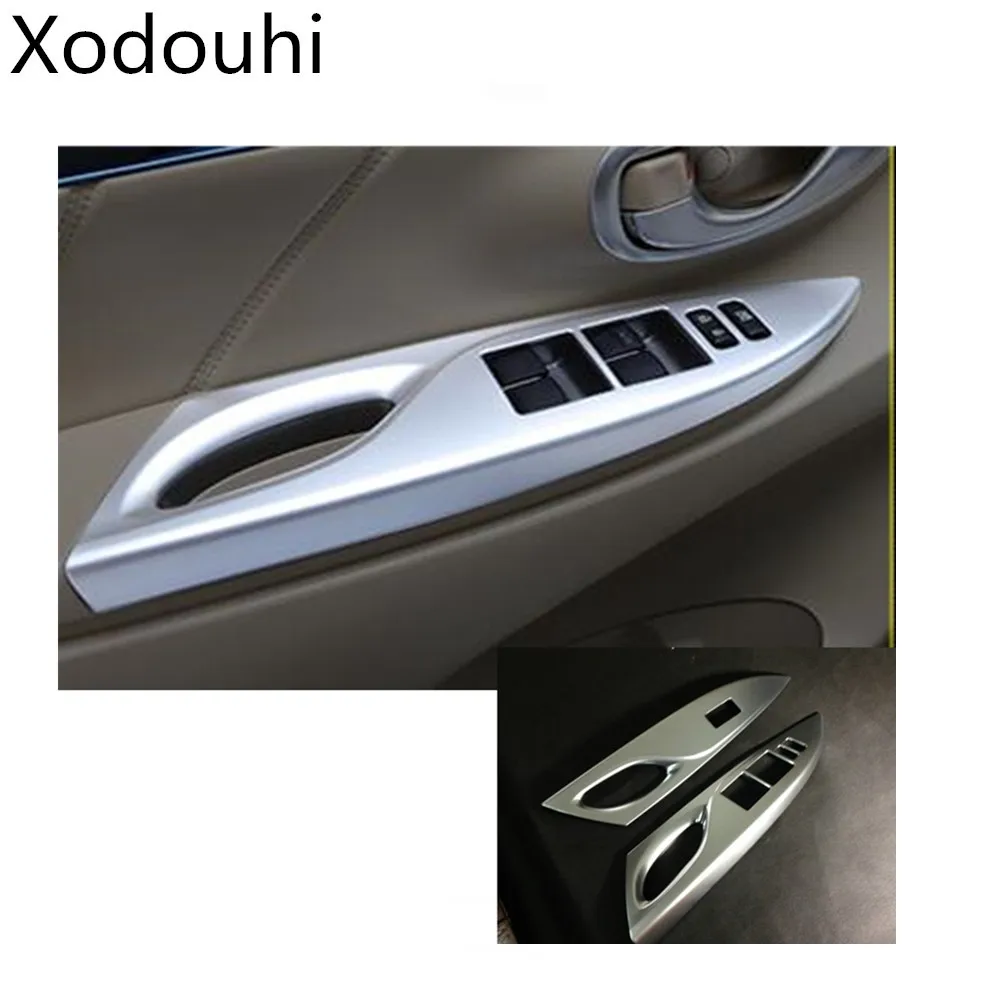 Car door window glass inner panel armrest lift switch button trim frame molding 2pcs For Toyota Vios/Yaris sedan 2017 2018 2019
Car door window glass inner panel armrest lift switch button trim frame molding 2pcs For Toyota Vios/Yaris sedan 2017 2018 2019