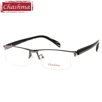 Chashma Brand Sport Style Semi Frame Pure Titanium Frame Acetate Temple Top Quality Eyeglasses Eye Glasses Frames for Men
Chashma Brand Sport Style Semi Frame Pure Titanium Frame Acetate Temple Top Quality Eyeglasses Eye Glasses Frames for Men