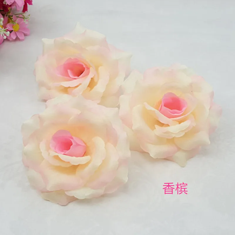 10cm Romantic Artificial Champagne Rose Flower DIY Handmade Silk Flower for Party Home Wedding Holiday Decoration Craft Flowers
10cm Romantic Artificial Champagne Rose Flower DIY Handmade Silk Flower for Party Home Wedding Holiday Decoration Craft Flowers