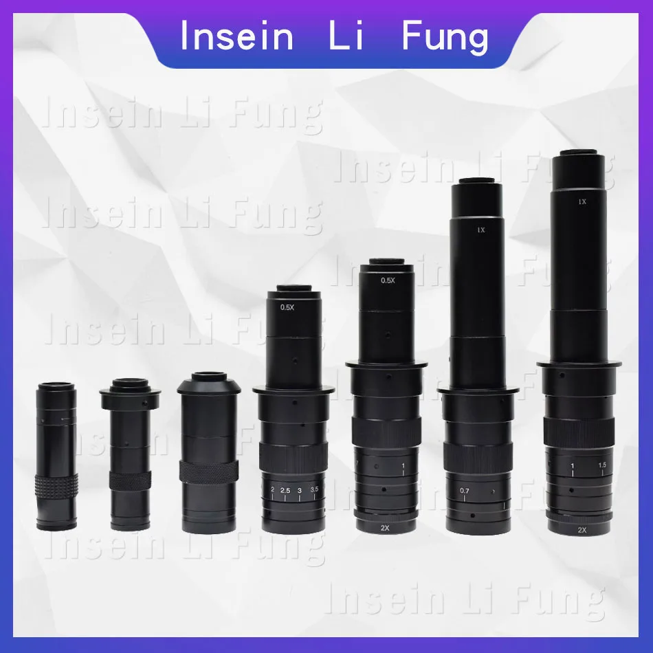 Adjustable Magnification 100X 180X 200X 300X 600X 25mm Zoom C Mount Lens For HDMI VGA USB Industry Video Microscope Camera
Adjustable Magnification 100X 180X 200X 300X 600X 25mm Zoom C Mount Lens For HDMI VGA USB Industry Video Microscope Camera