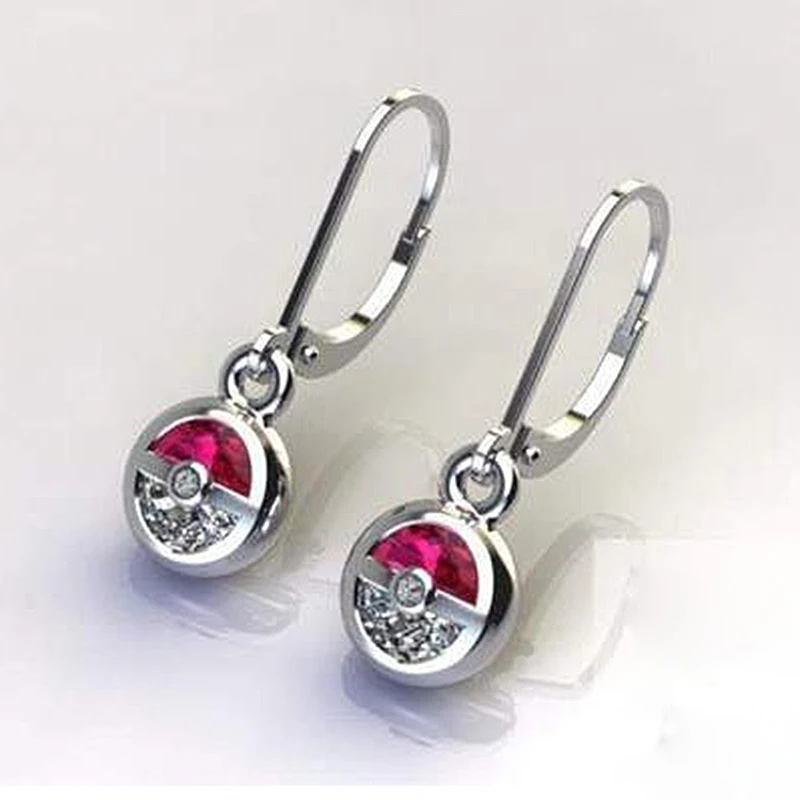 New Two-Tone Ball Red Earrings Geometric Silver Color Drop Earrings For Women Hanging Dangle Pendant Fashion Jewelry F4P104
New Two-Tone Ball Red Earrings Geometric Silver Color Drop Earrings For Women Hanging Dangle Pendant Fashion Jewelry F4P104