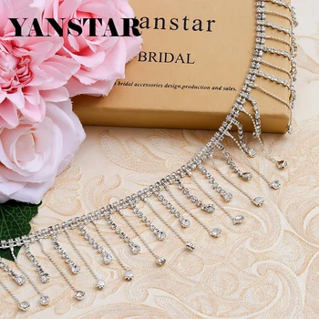 YANSTAR 10Yard Single Row Rhinestone Chain Close Set Rhinestone Cup Chain Hot fix Strass YS750
YANSTAR 10Yard Single Row Rhinestone Chain Close Set Rhinestone Cup Chain Hot fix Strass YS750