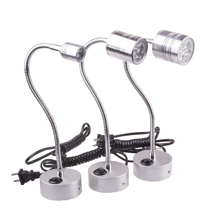 1W/3W/5W LED Wall Mount Lights Flexible Pipe Reading Lamp Fixtures Switch Plug Picture Spotlight
1W/3W/5W LED Wall Mount Lights Flexible Pipe Reading Lamp Fixtures Switch Plug Picture Spotlight
