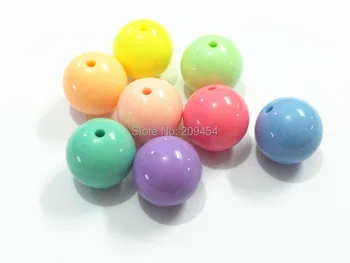 20mm 105pcs/lot Acrylic Solid Spring color / Pastel Color Mixed Chunky Gumball Bubblegum Acrylic Solid Beads For Jewelry Making
20mm 105pcs/lot Acrylic Solid Spring color / Pastel Color Mixed Chunky Gumball Bubblegum Acrylic Solid Beads For Jewelry Making