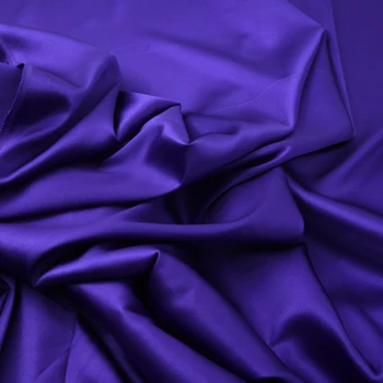 140CM Wide 19MM Elegant Blue Solid Color Stretch Silk Satin Fabric for Summer Long and Short Dress Shirt Scarf Blouse H187
140CM Wide 19MM Elegant Blue Solid Color Stretch Silk Satin Fabric for Summer Long and Short Dress Shirt Scarf Blouse H187