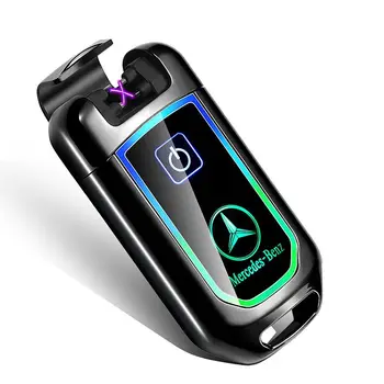 Electric Cigarette Lighter USB Car Key Model Dual Arc Pulse Fingerprint Touch Screen Rechargeable Cigarette Lighter Drop Ship
Electric Cigarette Lighter USB Car Key Model Dual Arc Pulse Fingerprint Touch Screen Rechargeable Cigarette Lighter Drop Ship