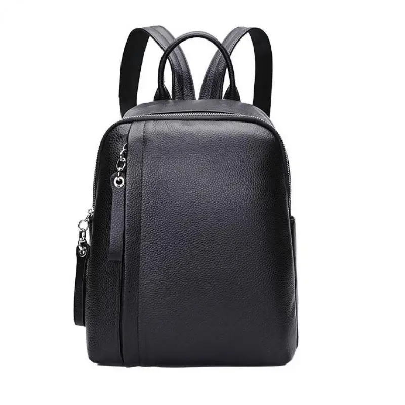 Genuine Leather Backpack Women Black Solid Zipper Female Leather Backpack Fashion Travel Backpack Bag High Quality Mochila Bolso
Genuine Leather Backpack Women Black Solid Zipper Female Leather Backpack Fashion Travel Backpack Bag High Quality Mochila Bolso