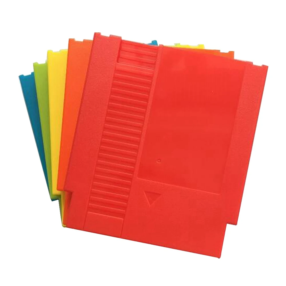 

50 PCS a lot Replacement 72 Pins Game Cartridge Card Plastic Shell Cover Housing Case with 3 Screws for NES Cartridge Card