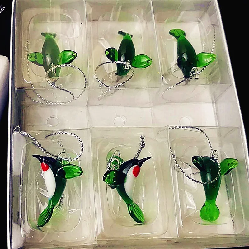Custom handmade murano glass hummingbird figurines Easter lovely miniature Bird animals pendant home garden decoration statues
Custom handmade murano glass hummingbird figurines Easter lovely miniature Bird animals pendant home garden decoration statues