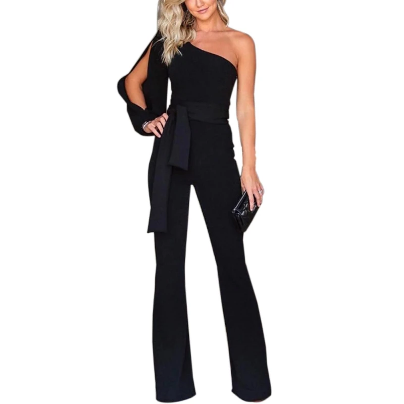 Bandage Sashes One Shoulder Sleeve Jumpsuits Sexy Women Jumpsuit Elegant Summer Jumpsuit Multi Way Wear Wrap Wedding Party
Bandage Sashes One Shoulder Sleeve Jumpsuits Sexy Women Jumpsuit Elegant Summer Jumpsuit Multi Way Wear Wrap Wedding Party