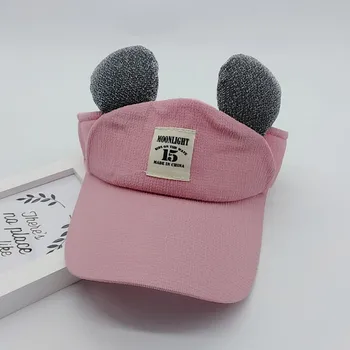 New Summer Children's Empty Top Hat Summer Solid Color Small Ears Visor Sun Solid Printed Baseball Caps
New Summer Children's Empty Top Hat Summer Solid Color Small Ears Visor Sun Solid Printed Baseball Caps