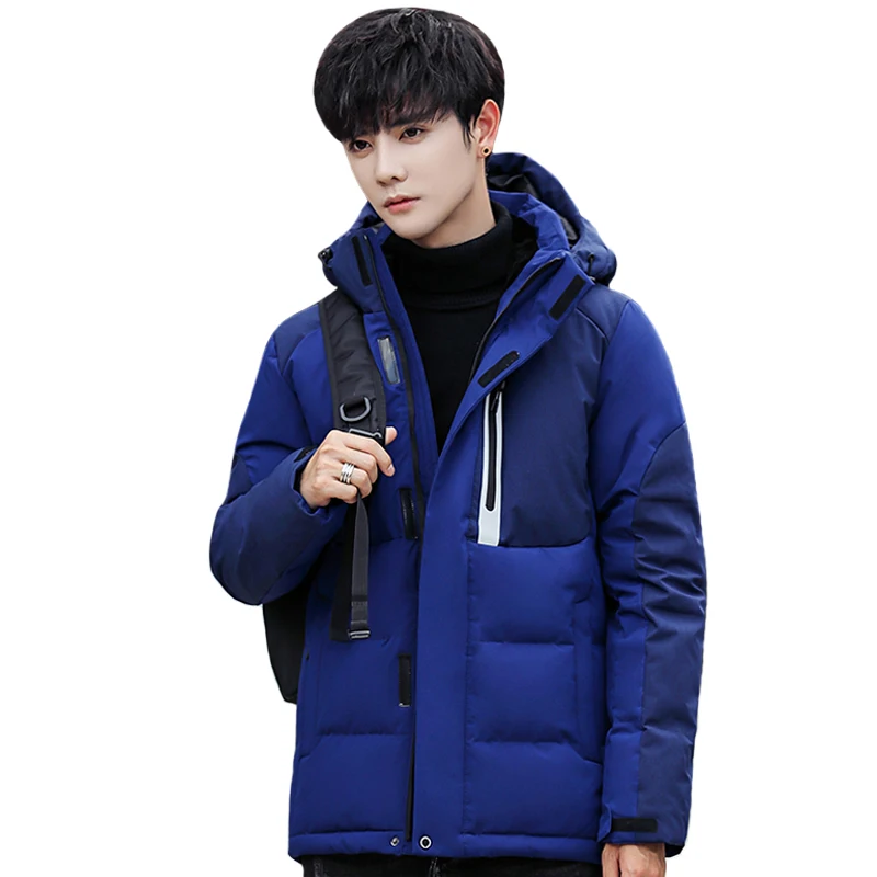 Winter Parka 2019 Thicken Warm Men's Down Jackets Short Parka Patchwork Winter Coat Men Zipper Overcoat Hooded Plus Size 3XL
Winter Parka 2019 Thicken Warm Men's Down Jackets Short Parka Patchwork Winter Coat Men Zipper Overcoat Hooded Plus Size 3XL