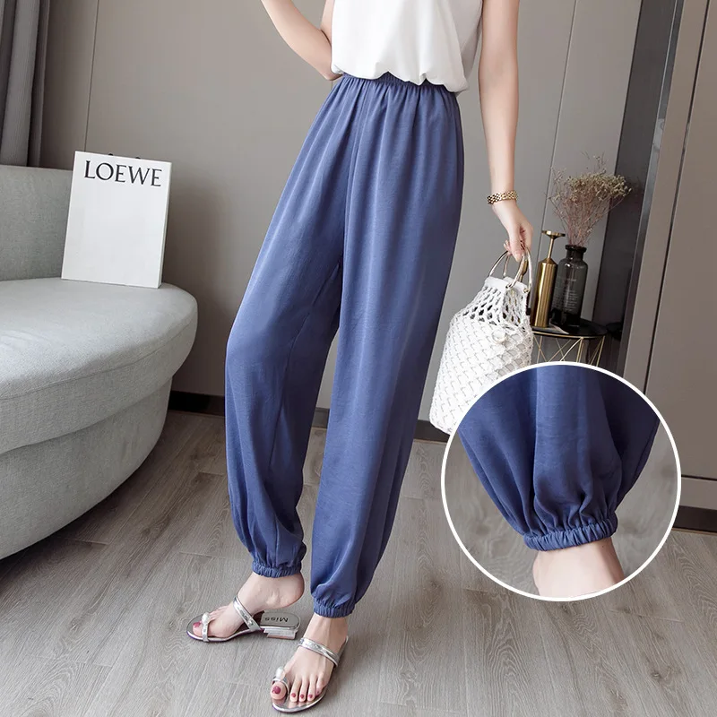 Women 3XL Plus Size Loose Pants Casual Elastic High Waist Harem Pants Female Solid color Trousers Summer Pantalones
Women 3XL Plus Size Loose Pants Casual Elastic High Waist Harem Pants Female Solid color Trousers Summer Pantalones