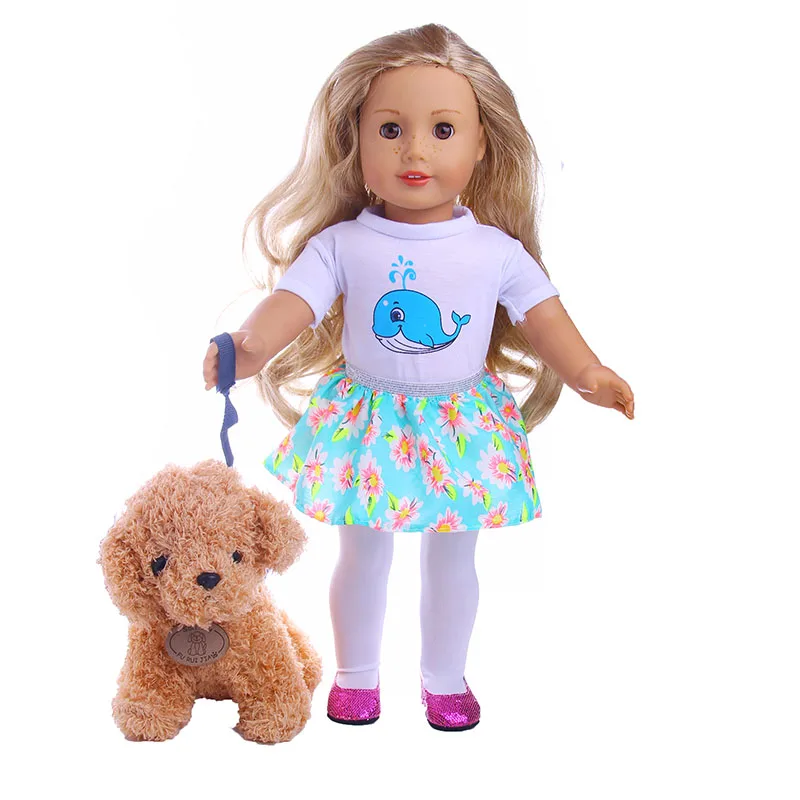 Luckydoll, искусственная плюшевая собака, подходит для 18-дюймовых американских кукол, игрушка для детей, Рождественский подарок m136
Luckydoll, искусственная плюшевая собака, подходит для 18-дюймовых американских кукол, игрушка для детей, Рождественский подарок m136