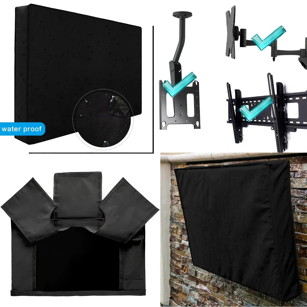 Outdoor TV Cover New Design with Bottom Cover BEST Quality Weatherproof Dust-proof Microfiber-Cloth TV Screen Protector Supplies
Outdoor TV Cover New Design with Bottom Cover BEST Quality Weatherproof Dust-proof Microfiber-Cloth TV Screen Protector Supplies
