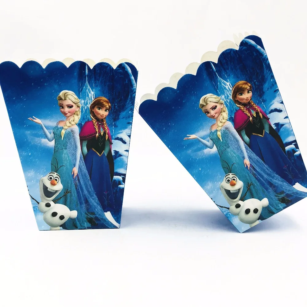 6pcs/set Frozen Elsa and Anna Party Supplie Paper Popcorn Boxes Baby Shower Birthday Party Decoration Favors Supplies Set
6pcs/set Frozen Elsa and Anna Party Supplie Paper Popcorn Boxes Baby Shower Birthday Party Decoration Favors Supplies Set