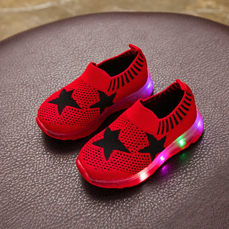 New LED Children Shoes Breathable Fashion Kids Sneakers Sports Casual For Boys & Girls & Toddler Eur Size 22-31
New LED Children Shoes Breathable Fashion Kids Sneakers Sports Casual For Boys & Girls & Toddler Eur Size 22-31