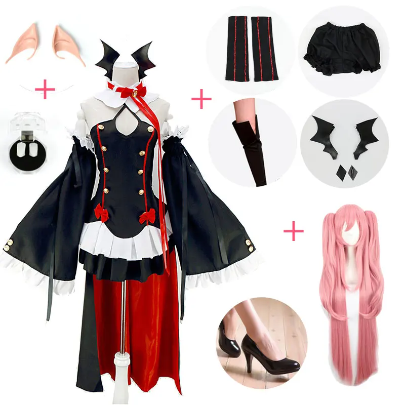 DM COS Anime Seraph Of The End Owari no Seraph Krul Tepes Uniform Cosplay Costume Full Set Dress Outfit
DM COS Anime Seraph Of The End Owari no Seraph Krul Tepes Uniform Cosplay Costume Full Set Dress Outfit