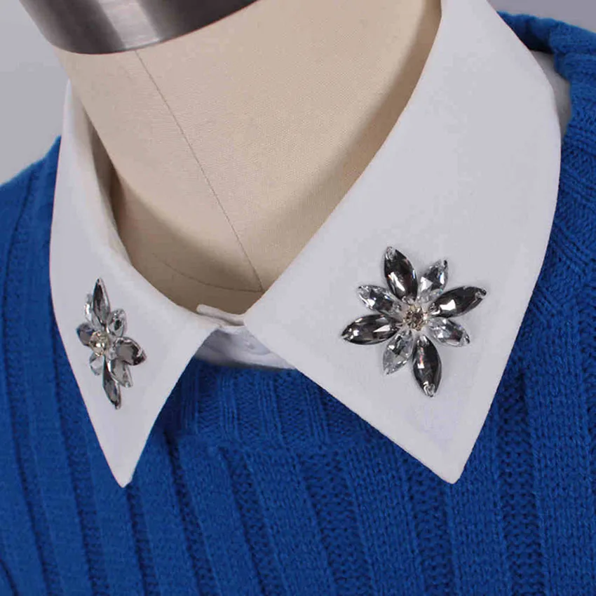 High quality Fashion Detachable Collars Diamond Crystal Korean Detachable Shirt Sweater Fake Collar Women Clothes Accessories
High quality Fashion Detachable Collars Diamond Crystal Korean Detachable Shirt Sweater Fake Collar Women Clothes Accessories
