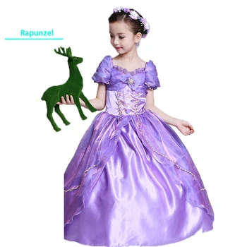 Rapunzel Kids Girls Princess Party Formal Dress Tangled Cosplay Costume evening dress Party Perform Clothes Fantasia Vestidos
Rapunzel Kids Girls Princess Party Formal Dress Tangled Cosplay Costume evening dress Party Perform Clothes Fantasia Vestidos