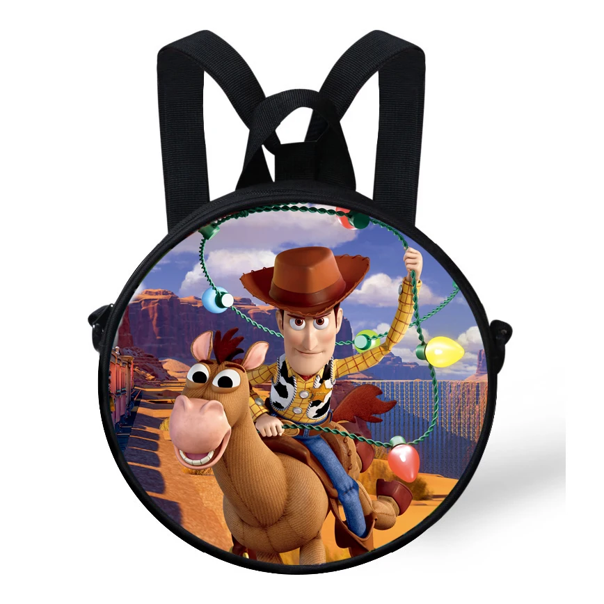 9-Inch Popular Round Backpack Bag For Kids Cartoon Toy Story Backpack For Children Boys Girls Preschool Kindergarten Bag
9-Inch Popular Round Backpack Bag For Kids Cartoon Toy Story Backpack For Children Boys Girls Preschool Kindergarten Bag