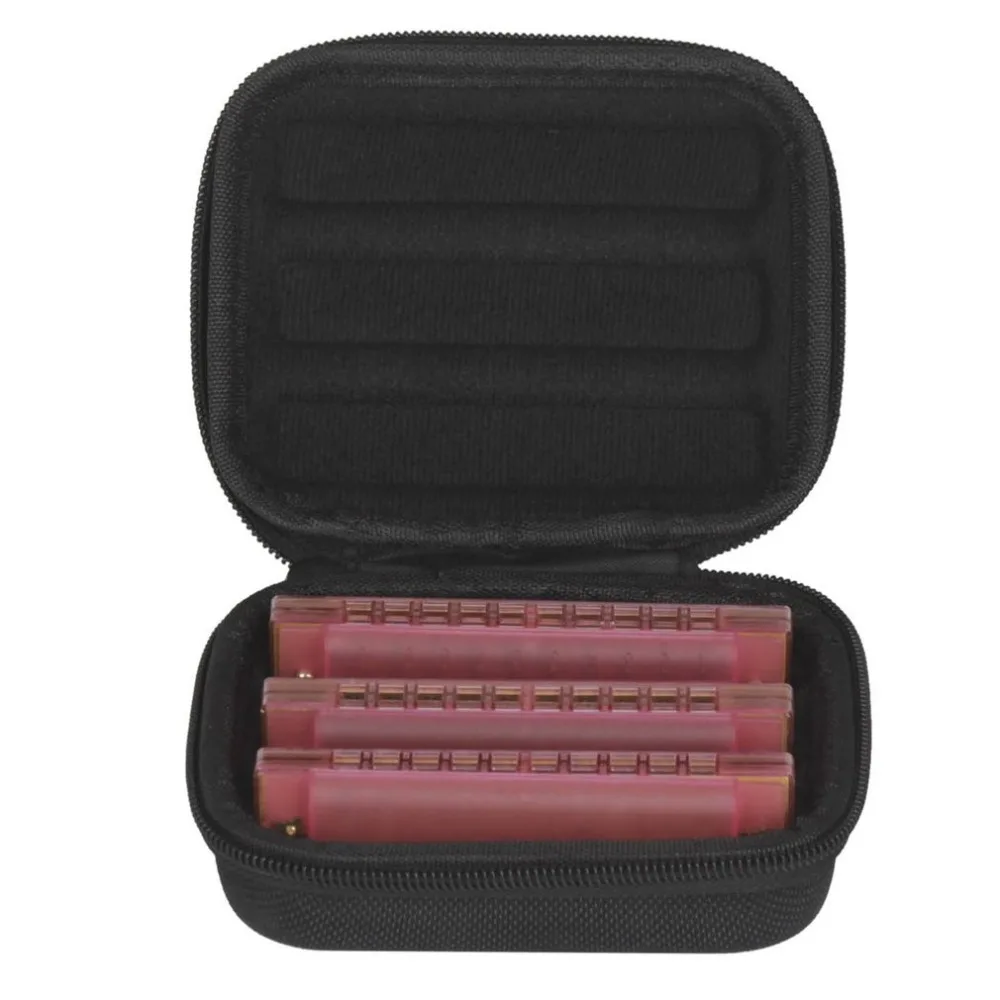 Protable Harmonica Storage Box Oxford Cloth Sponge Lightweight Shockproof Case for 10 Hole Harmonica
Protable Harmonica Storage Box Oxford Cloth Sponge Lightweight Shockproof Case for 10 Hole Harmonica