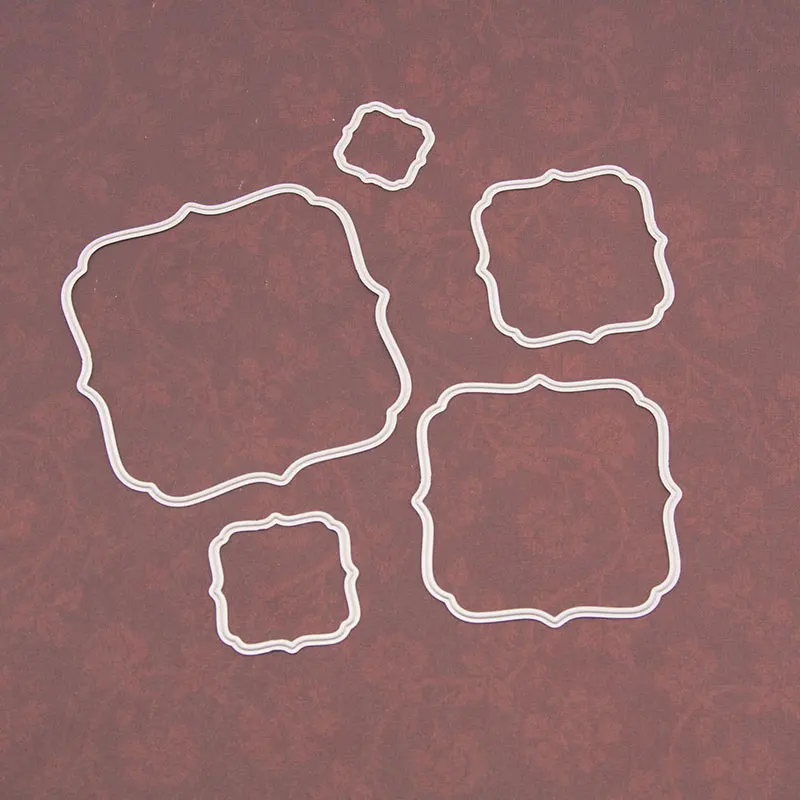 5Pcs Square Frame Metal Cutting Dies for Scrapbooking DIY Album Embossing Folder Paper Cake Cards Maker Template Decor Stencils
5Pcs Square Frame Metal Cutting Dies for Scrapbooking DIY Album Embossing Folder Paper Cake Cards Maker Template Decor Stencils